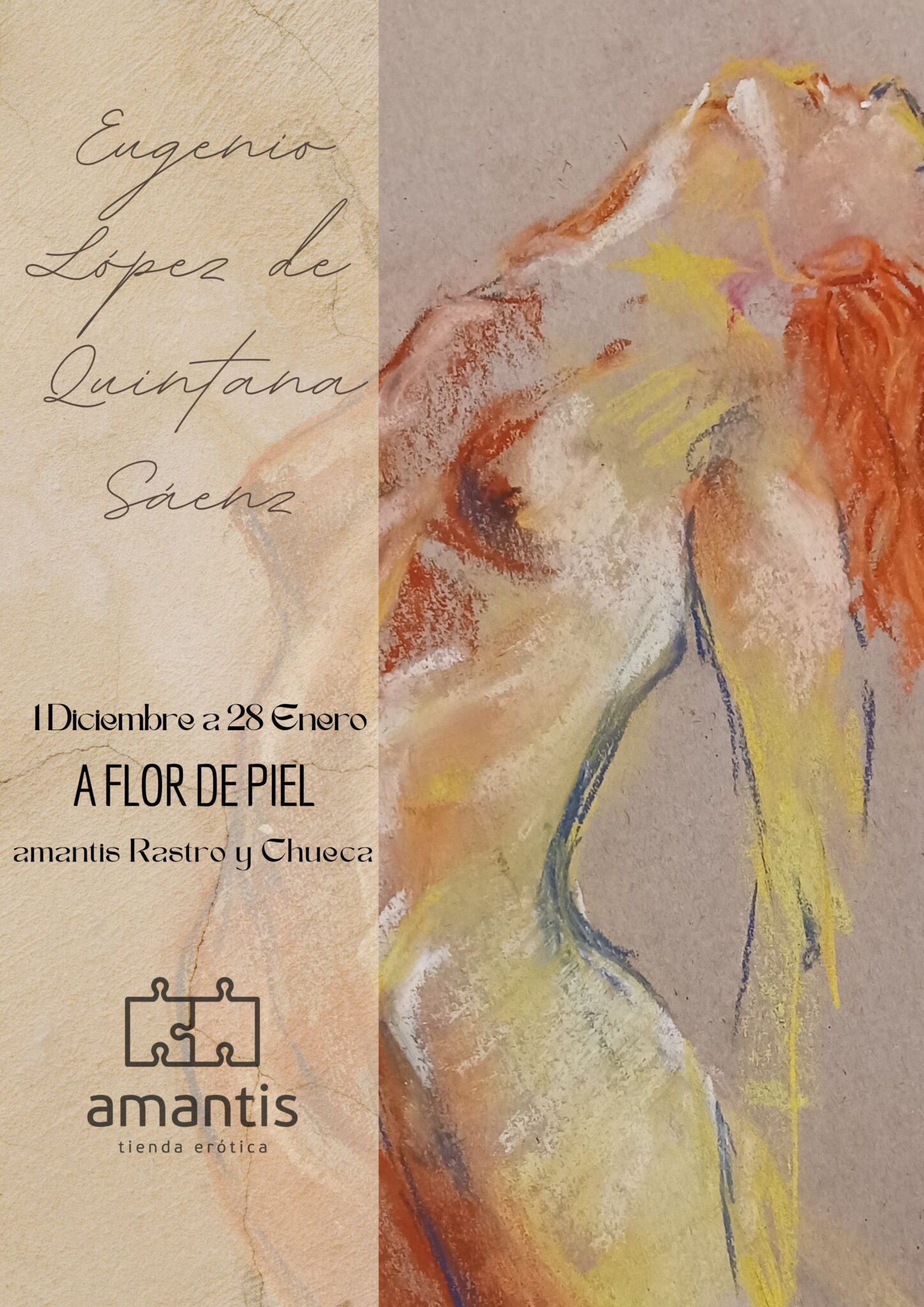 amantis Retiro, Rastro y Chueca renuevan sus exposiciones de arte erótico