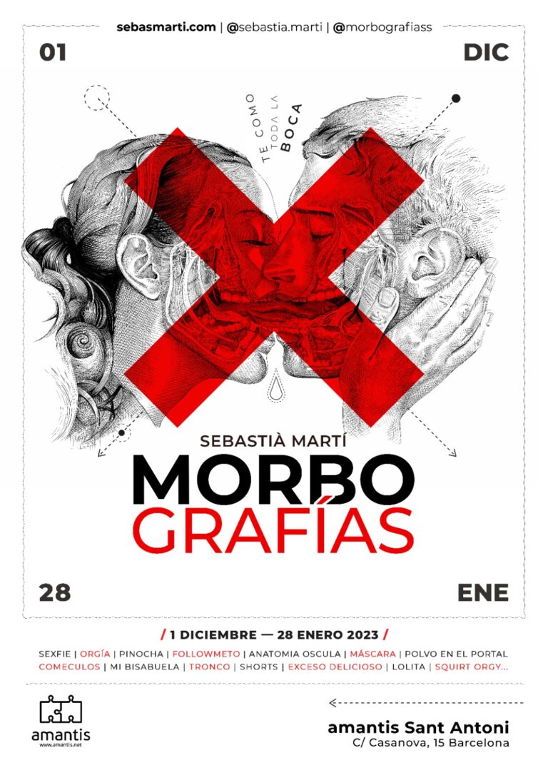 amantis Sant Antoni en Barcelona, inaugura nueva exposición de arte erótico con una experiencia sensorial única